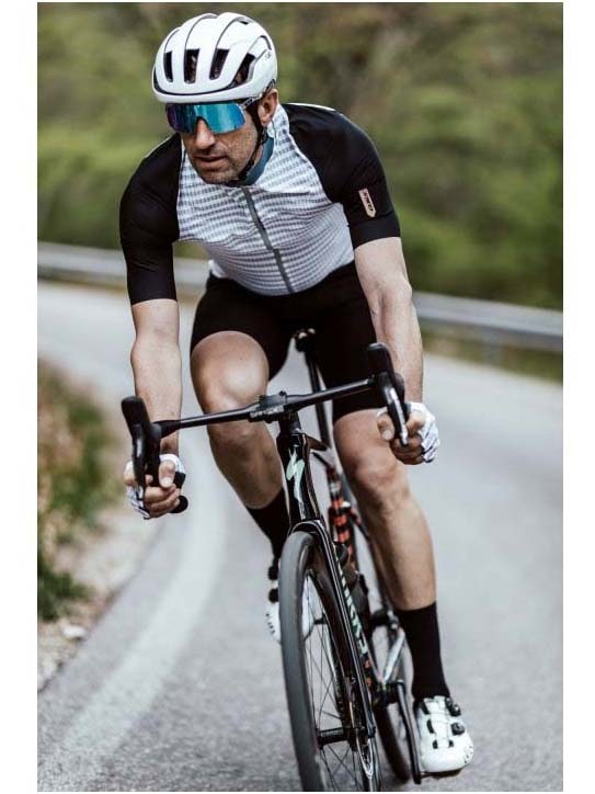 Q36.5〉Dottore Clima Jersey ジャージ _White/Black | Q36.5