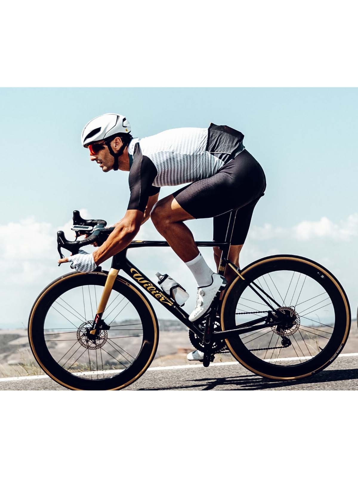 Q36.5〉Dottore Clima Jersey ジャージ _White/Black | Q36.5
