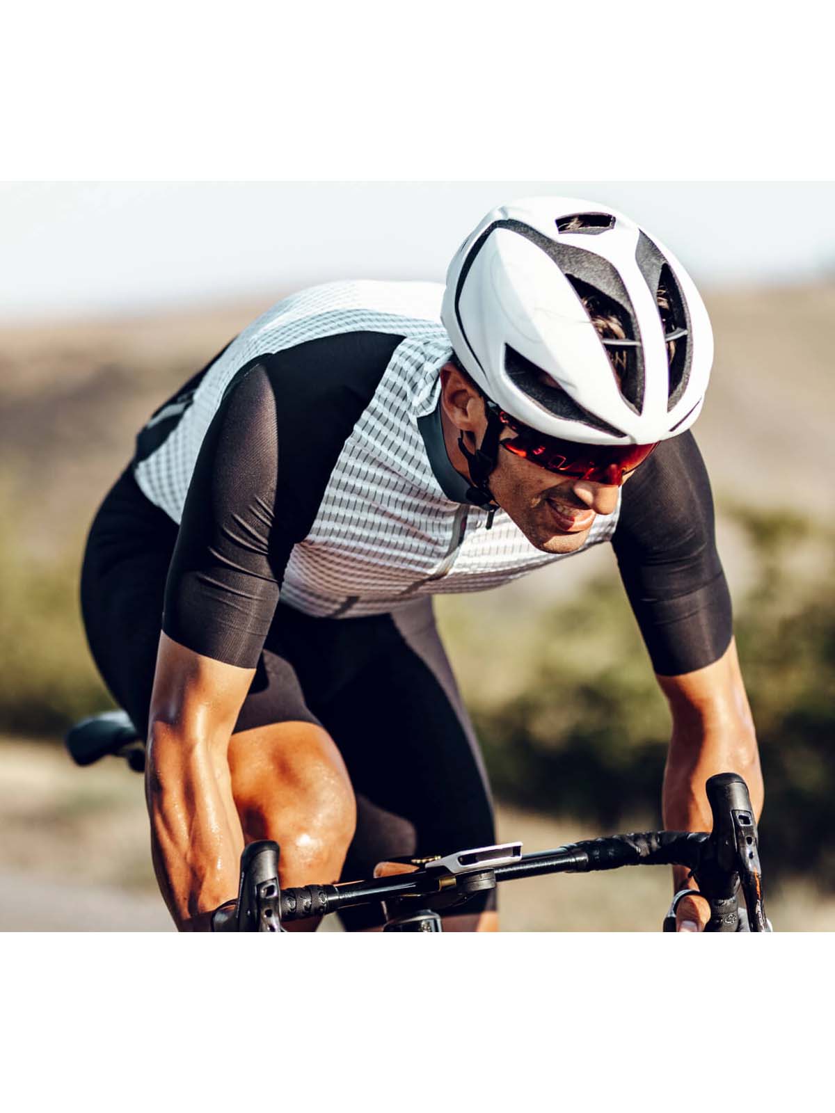 Q36.5〉Dottore Clima Jersey ジャージ _White/Black | Q36.5