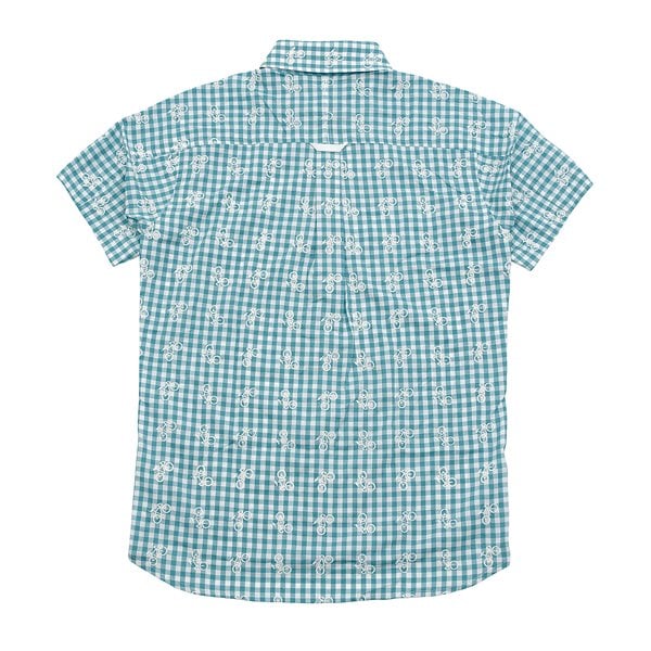 〈rocogowa〉ロコ自転車シャツ メンズ _TQチェック