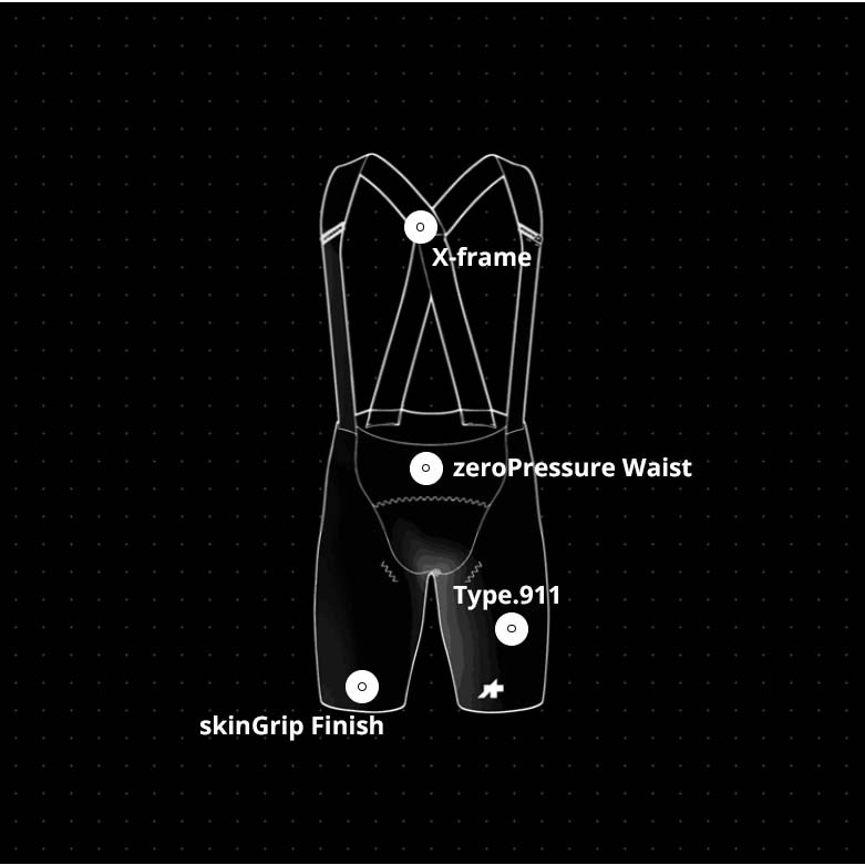 ASSOS EQUIPE R Bib S11 Edge Green サイズS ASSOS〉EQUIPE R Bib Shorts S11 ビブショーツ _Edge Green | ASSOS