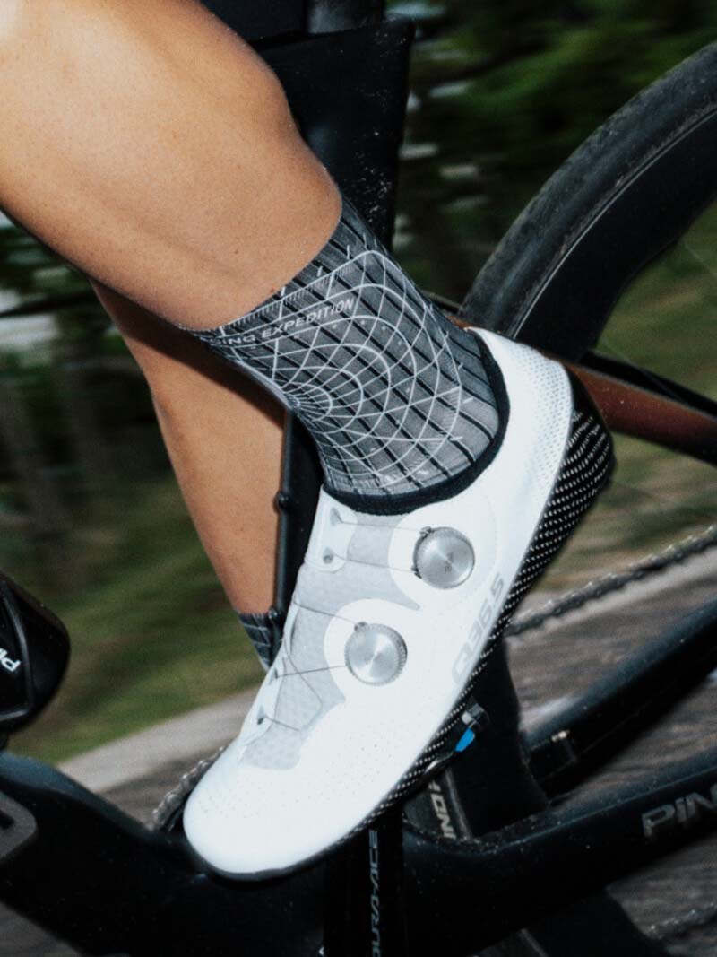 Q36.5〉Dottore Aero 19 Socks Dolomites Extreme ソックス _Black