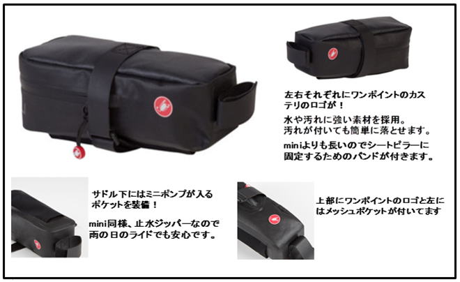 CASTELLI〉8900105アンダーサドル XL | CASTELLI | SUNNYSIDE松谷