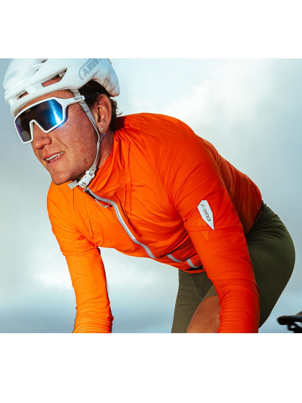 Q36.5〉Air Jacket エアージャケット _Poppy Orange | Q36.5
