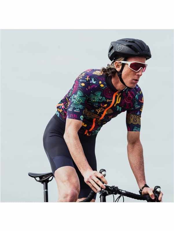 SALE〈Q36.5〉Short Sleeve Cycling Jersey G1 : FUEGO ジャージ