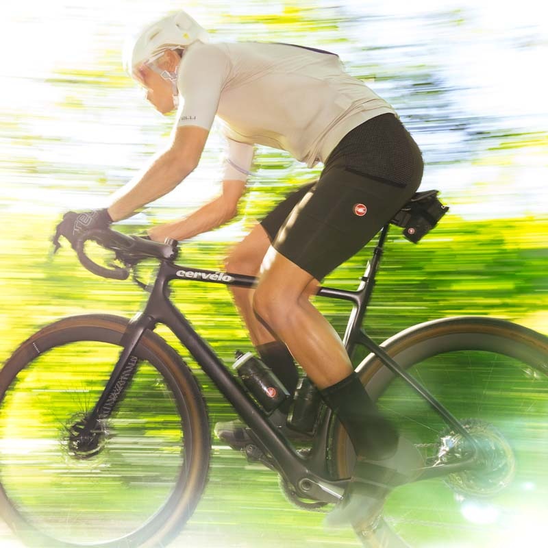 Castelli サイクルジャージ M グレー/イエロー メンズサイクリングジャージ - Castelli Cycling