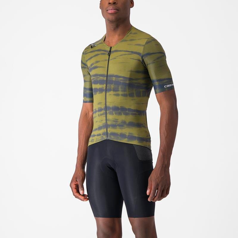 Castelli サイクルジャージ PAT'S VEG CYCLING プロ支給 CASTELLI（カステリ）AVANTI JERSEY 21015 21015 送料無料