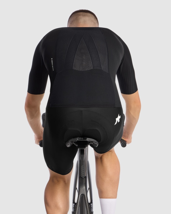 ASSOS サイクリングウェア　黒　sサイズ 半袖 ジャージ 後ろポケット rockbros_df-15120002