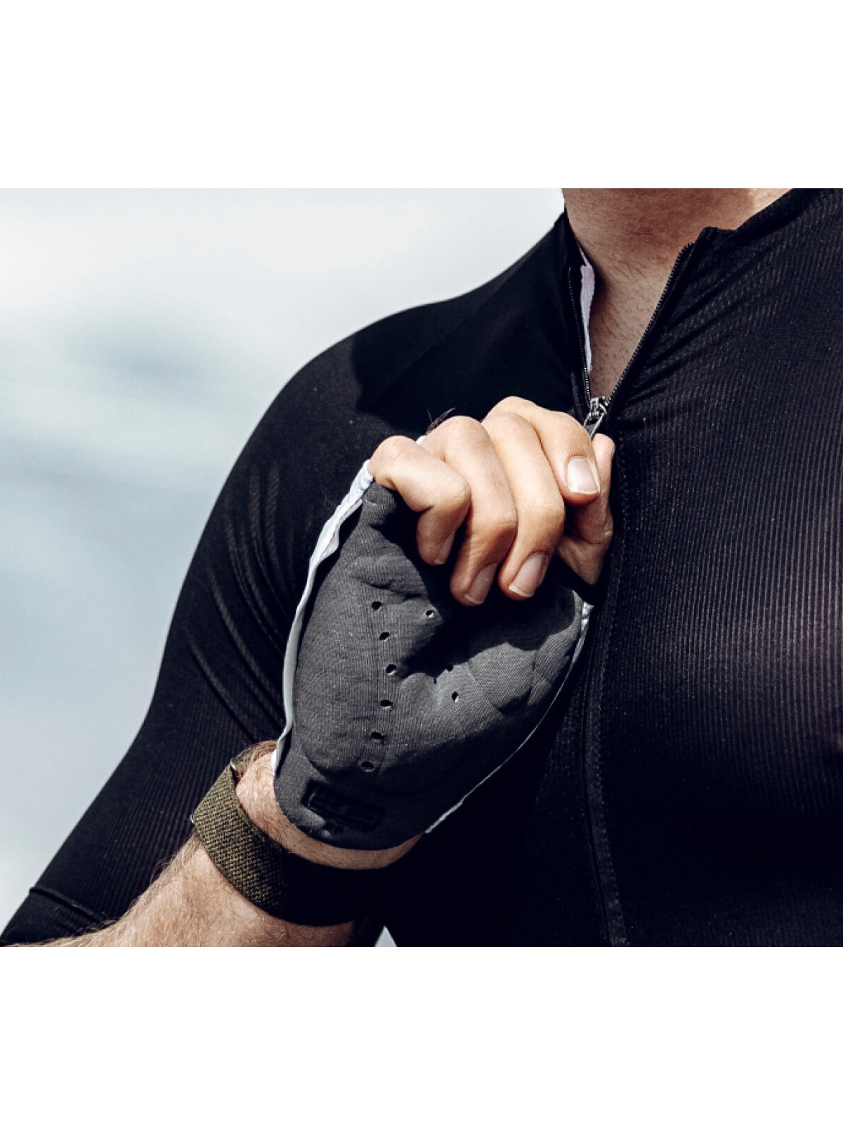 SALE〈Q36.5〉Dottore（Unique）Clima Summer Gloves グローブ _White