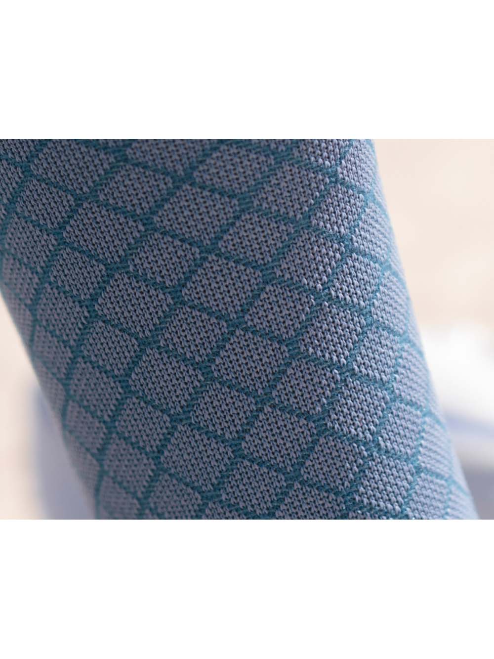 Q36.5〉Leggera 17 Socks ソックス _Grisaille Blue | Q36.5