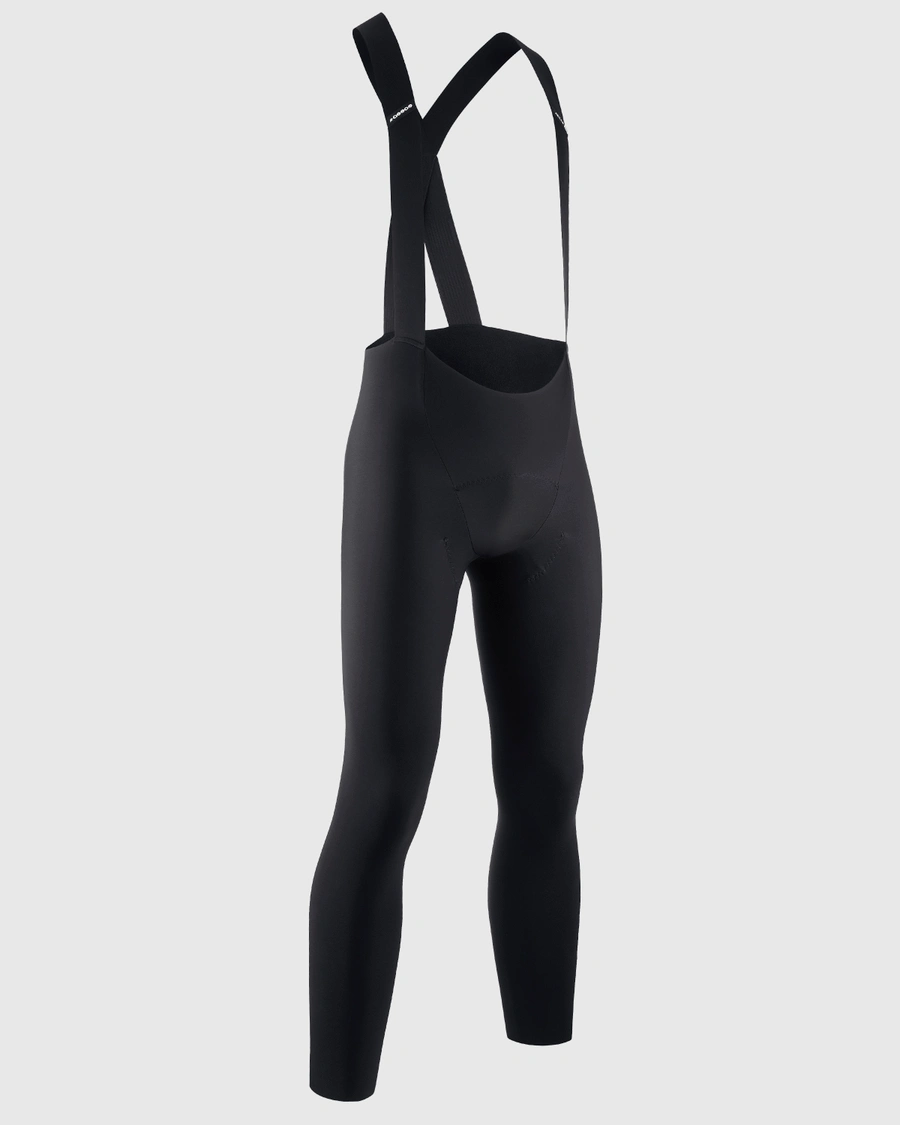 ASSOS ビブタイツ 赤/黒 前面ジッパー 裏起毛 【公式通販】