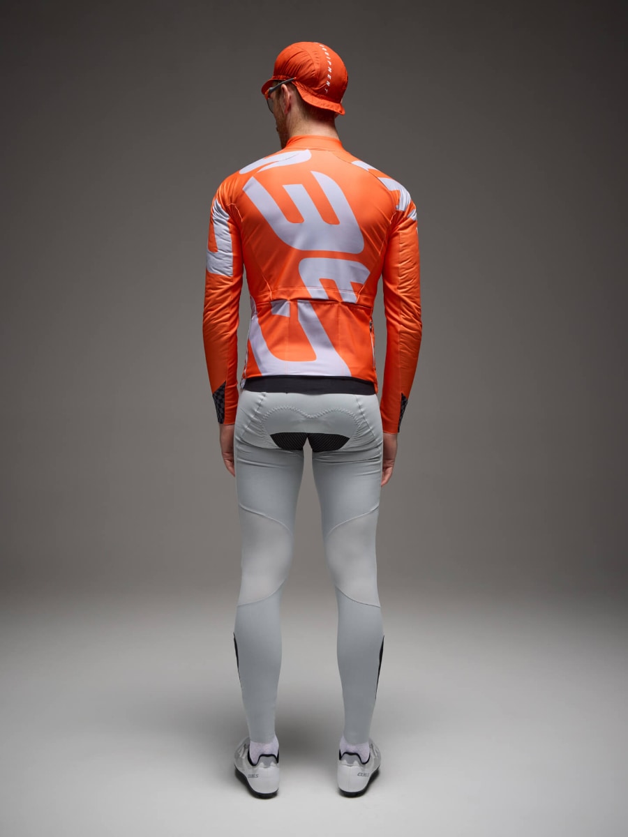 Q36.5〉Dottore Termico Bib Tights ビブタイツ _Ice Grey | Q36.5