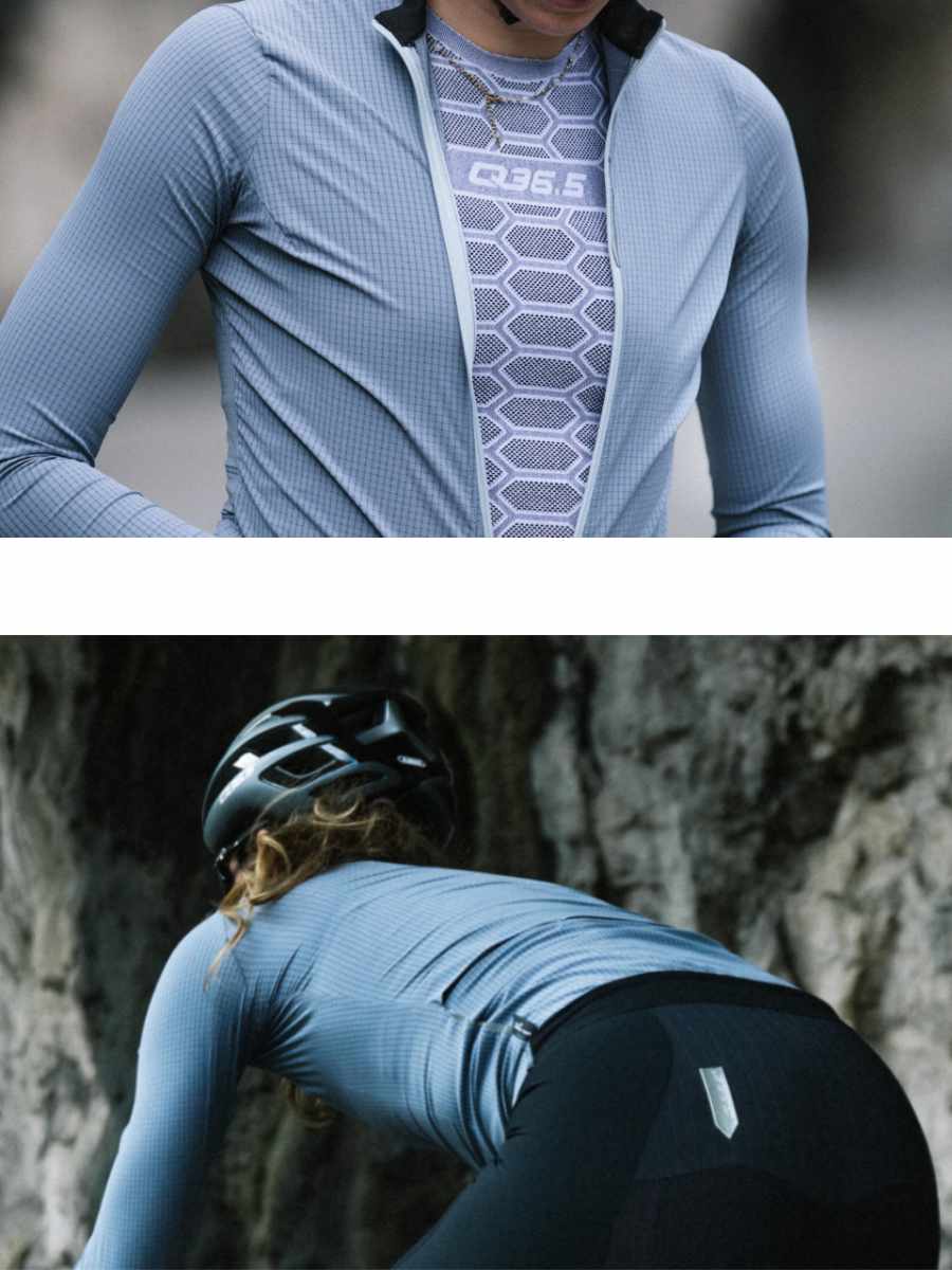 Q36.5〉 Dottore Pro Long Sleeve ジャージ Women _Grisaille Blue