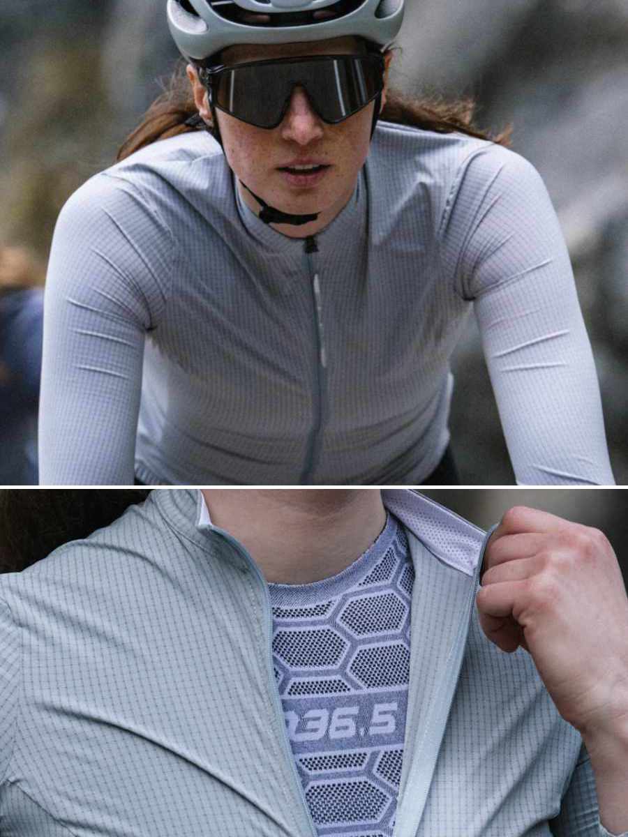 Q36.5〉 Dottore Pro Long Sleeve ジャージ Women _Ice Grey | Q36.5