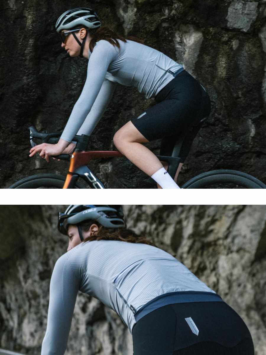 Q36.5〉 Dottore Pro Long Sleeve ジャージ Women _Ice Grey | Q36.5