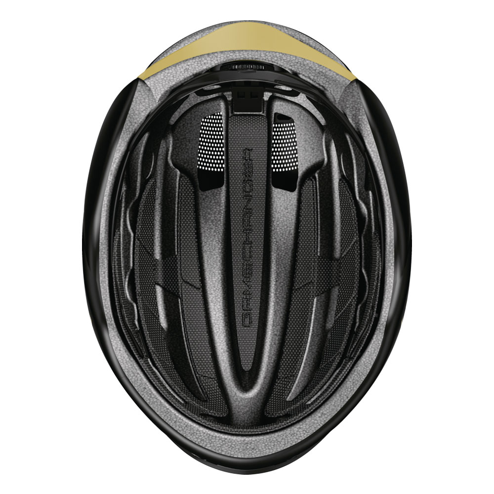 ABUS〉 GAMECHANGER 2.0 ヘルメット _BLACK GOLD | ABUS ヘルメット