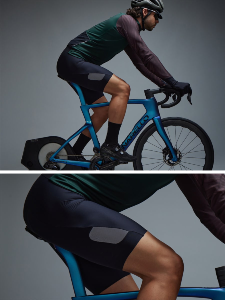 Q36.5〉Dottore Hybrid Bib Shorts ビブショーツ _Black | Q36.5