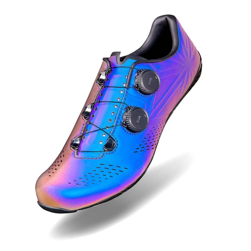 〈SUPACAZ〉Kazze Carbon Road Shoe_oilslickreflective-SUNNYSIDE松谷サイクルWEB店