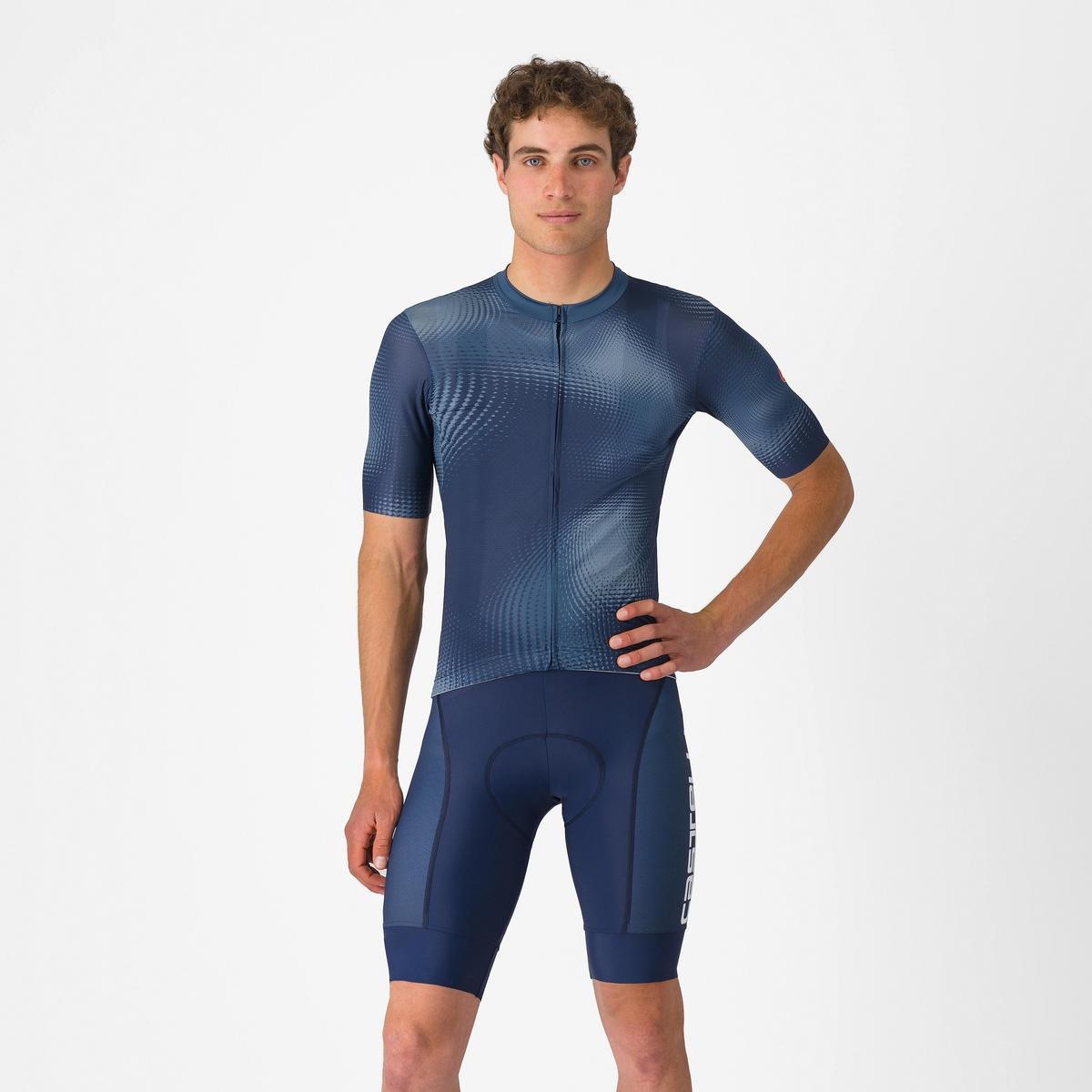 【2点セット】castelli  カステリ　サイクルウェア CASTELLI（カステリ）FREE SANREMO 2 SUIT SHORT SLEE （フリー