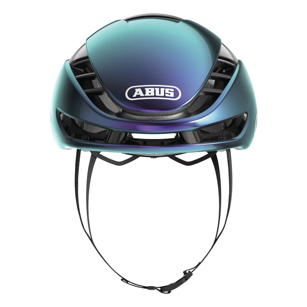 ABUS〉 GAMECHANGER 2.0 RF ラウンドフィット ヘルメット _FLOP PURPLE 