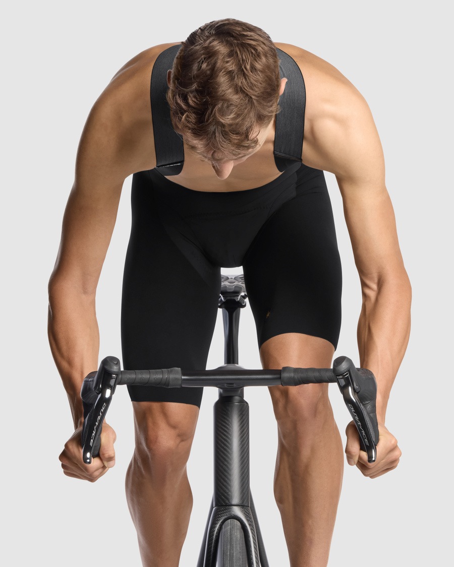 ASSOS〉EQUIPE RSR Bib Shorts S11 ビブショーツ _Black Series
