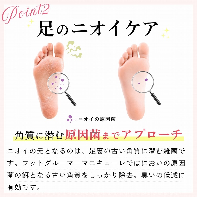 フットグルーマー・マニキューレ