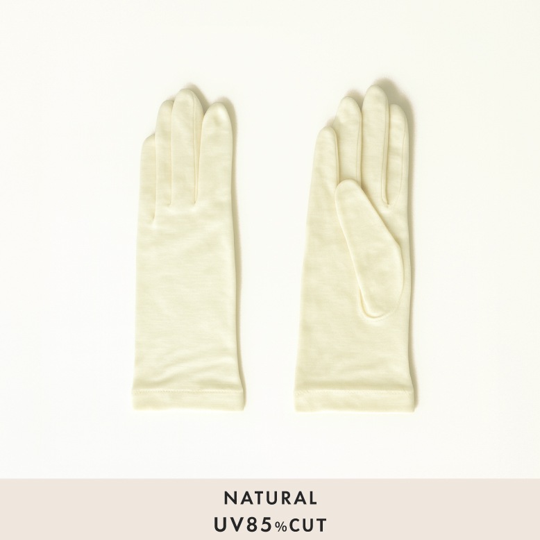 【オリーブの恵み】保湿手袋 (ショート24ｃｍ)