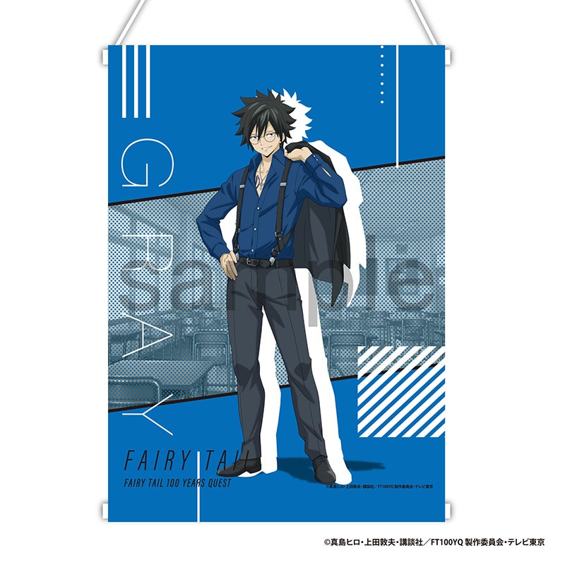 FAIRY TAIL 100年クエスト　描き下ろしB3タペストリー　グレイ