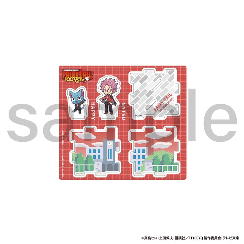 FAIRY TAIL 100年クエスト　ミニアクリルジオラマ　ナツ&ハッピー