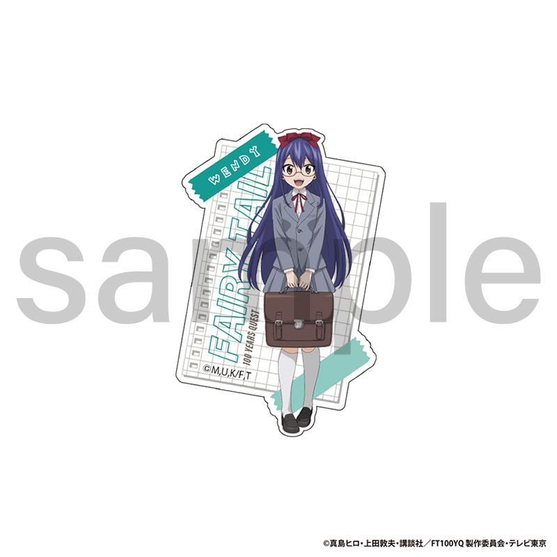 FAIRY TAIL 100年クエスト　描き下ろしダイカットステッカー　ウェンディ