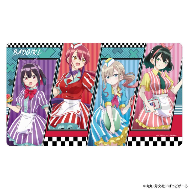 ばっどがーる　アメリカンダイナー　ラバーマット