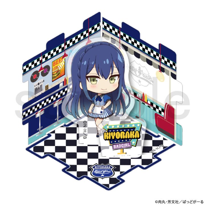 ばっどがーる　アメリカンダイナー　アクリルジオラマ　清木 清