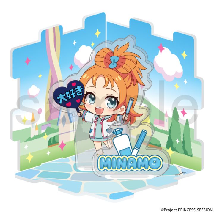 プリンセッション・オーケストラ　アクリルジオラマ　空野 みなも