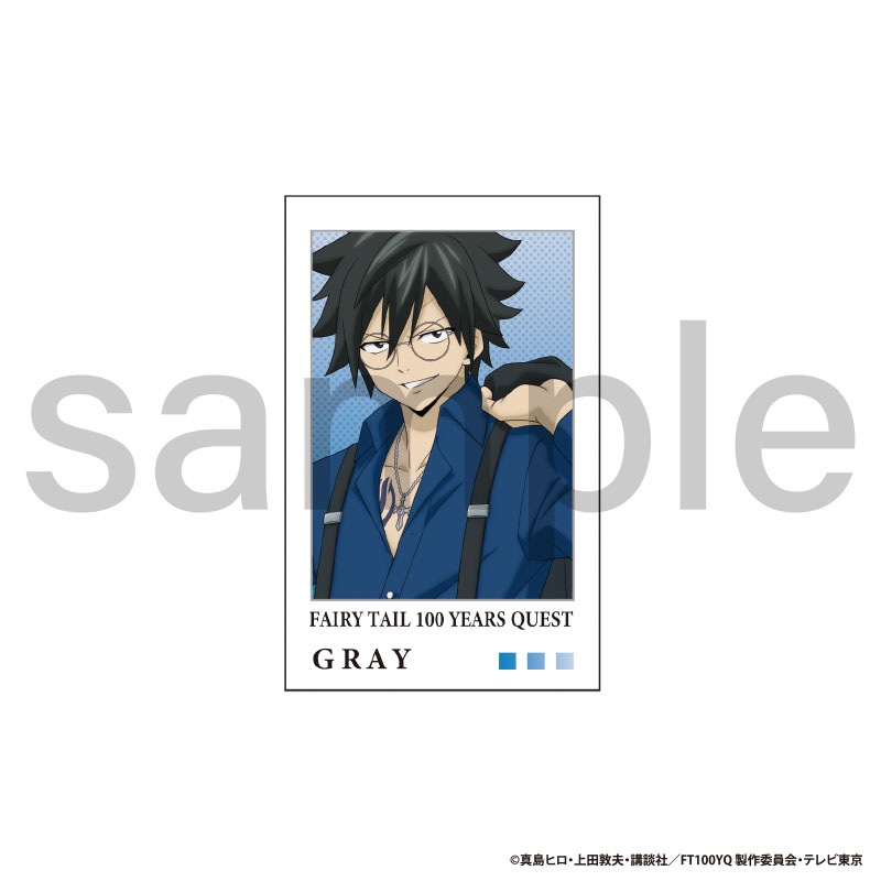 FAIRY TAIL 100年クエスト　描き下ろし　トレーディングチェキ風カード　Aグループ　全5種　単品（2種1セット）