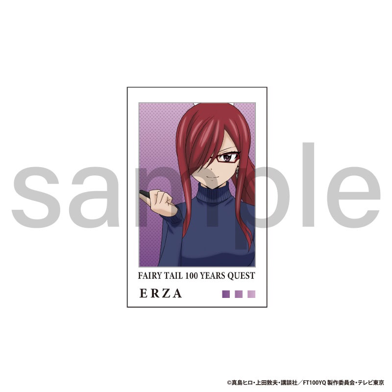 FAIRY TAIL 100年クエスト　描き下ろし　トレーディングチェキ風カード　Aグループ　全5種　単品（2種1セット）