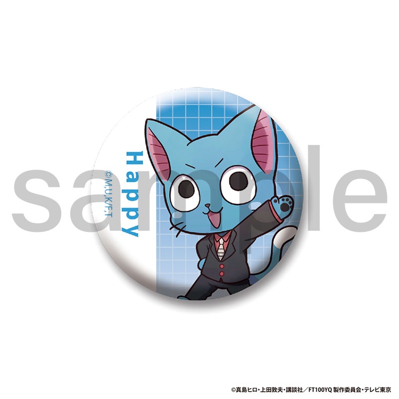 FAIRY TAIL 100年クエスト　トレーディングミニキャラ缶バッジ　 Bグループ　全5種　単品　