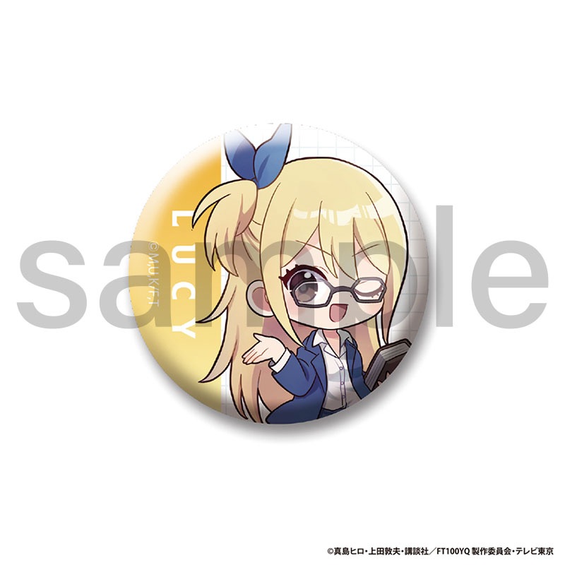 FAIRY TAIL 100年クエスト　トレーディングミニキャラ缶バッジ　Aグループ　全8種　単品