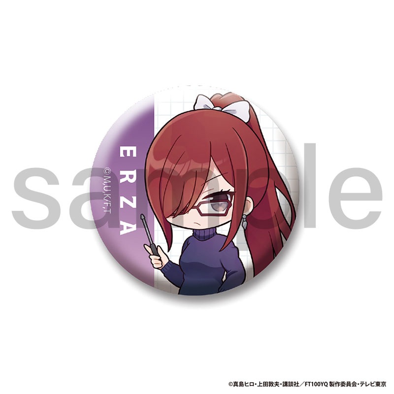 FAIRY TAIL 100年クエスト　トレーディングミニキャラ缶バッジ　Aグループ　全8種　単品