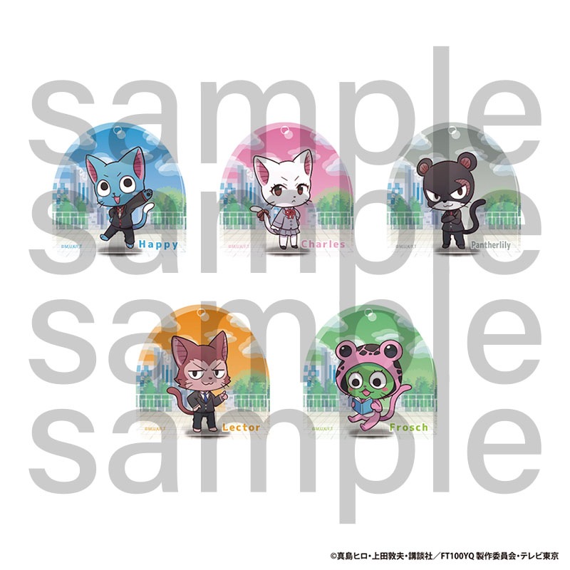 FAIRY TAIL 100年クエスト トレーディングアクリルブロックキーホルダー Bグループ 全5種 単品