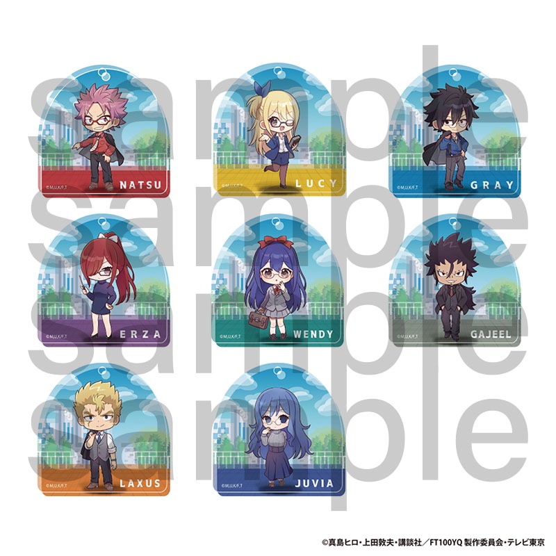 FAIRY TAIL 100年クエスト　トレーディングアクリルブロックキーホルダー Aグループ　全8種　単品