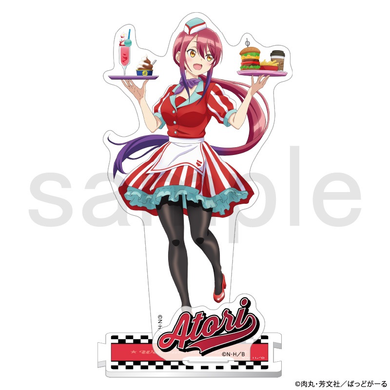 ばっどがーる アメリカンダイナー アクリルスタンド 水鳥 亜鳥