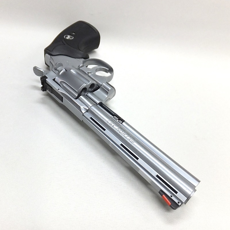 №504 得 コルトパイソン .357マグナム 6インチ スーパーステンレス