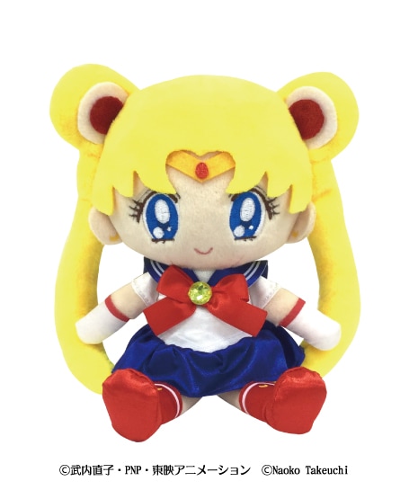 未使用♡セーラームーン　mini ぬいぐるみ　chibi プリズムマスコット セーラームーン】ムーンプリズムぬいぐるみ セーラームーン | 美