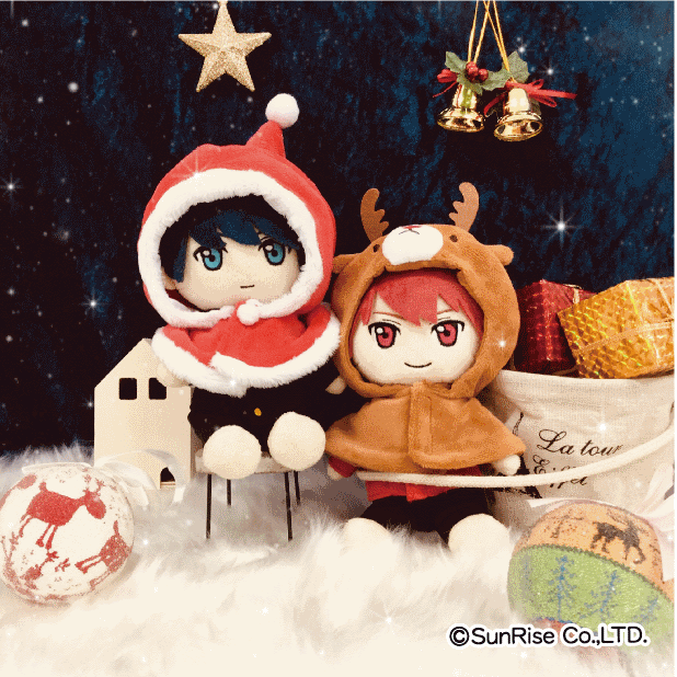 クリスマスポンチョ　トナカイ UCHI-NOCO】ポンチョ トナカイ | Chibiぬいのでこれーしょん