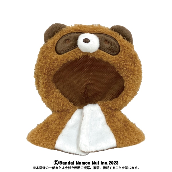 Chibiぬいのでこれーしょん】ポンチョ たぬき | Chibiぬいのでこれー