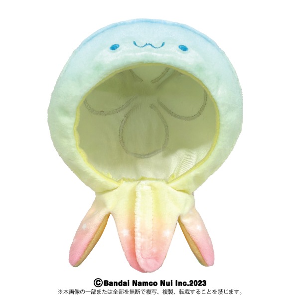 Chibiぬいのでこれーしょん】ポンチョ クラゲ | Chibiぬいのでこれー