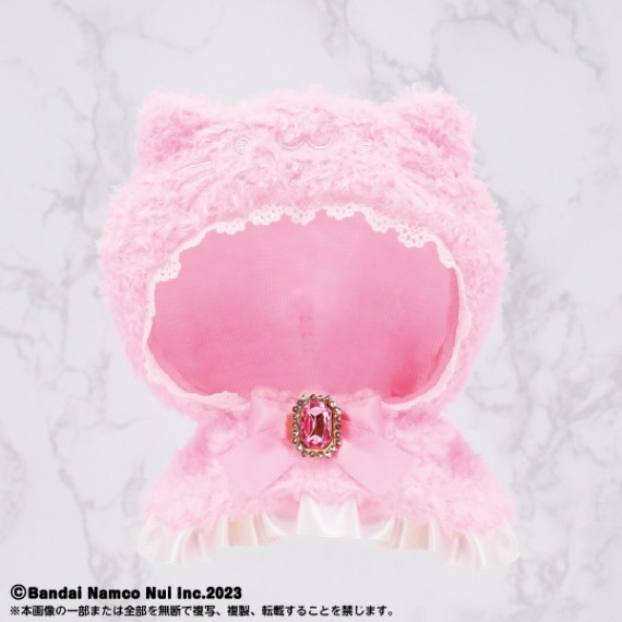 ちびぬいちゃんのパーカーピンク新色 10cm ぬいぐるみ服 着せ