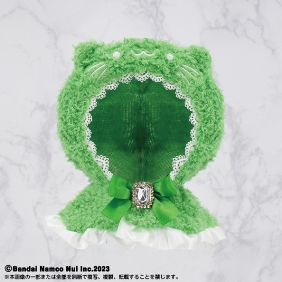 Chibiぬいのでこれーしょん】ポンチョ ミラクルグリーン | Chibiぬい