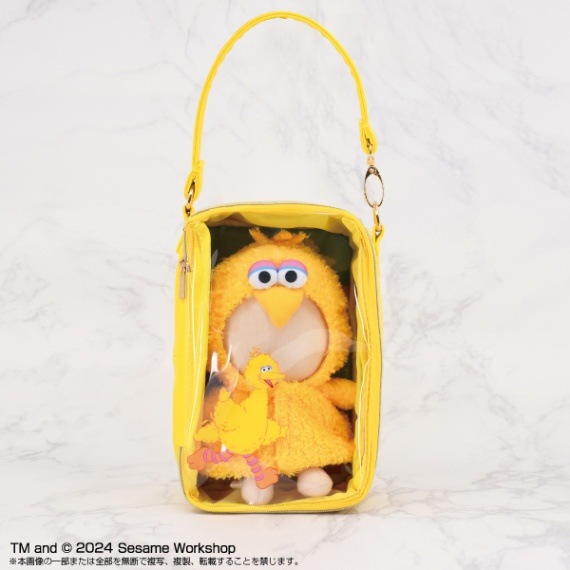 SESAME STREET】Chibiぬいのでこれーしょん ポーチ ビッグバード