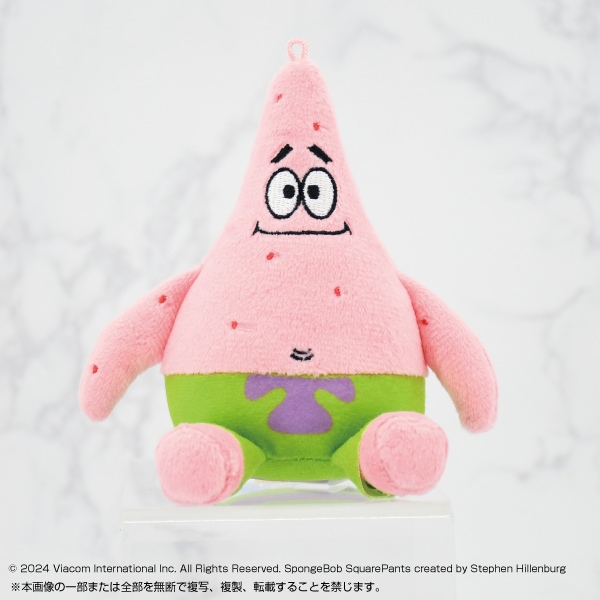 スポンジボブ　ぬいぐるみ　パトリック　sponge bob スポンジボブ パトリック PlayCharm マスコット スマホ
